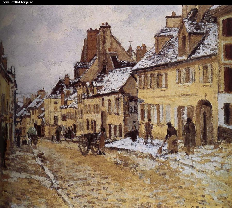 Camille Pissarro Leads to the loose multi tile this lucky Shao road